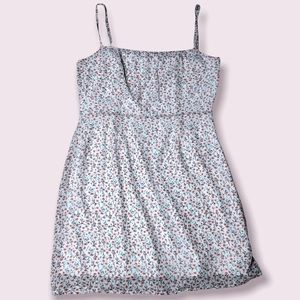 Nasty Gal floral babydoll spring dress size 8 EUC